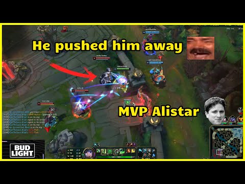 Great Job done by enemy Alistar (Adrian Riven)