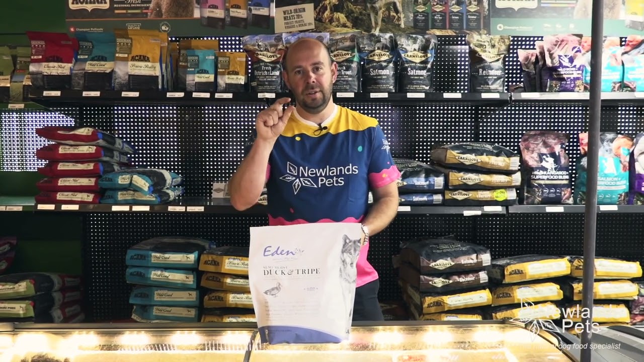 Watch video Check out Eden Duck and Tripe - Newlands Pets Now Check out Eden Duck and Tripe - Newlands Pets