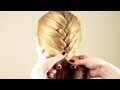 Обычная французская коса. Basic french braid 