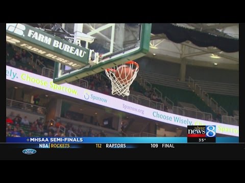 High school boys basketball state finals, March 25