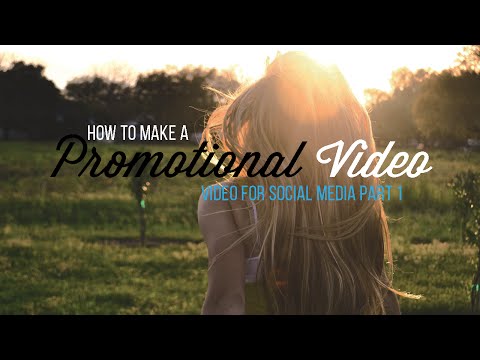 How to Make a Promotional Video | 5 Tips