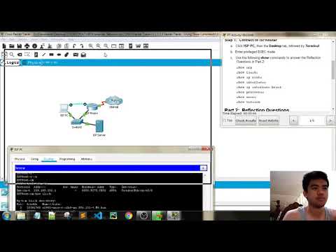 CCNA1 PKT | 11.3.3.3 Packet Tracer - Using Show Commands