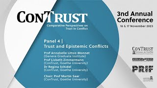Trust and Epistemic Conflicts