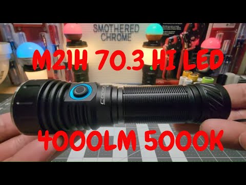 CONVOY M21H NEW RELEASE XHP70.3 HI LED TIR LENS 4000LM 5000K