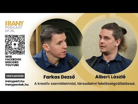 Albert László, A kreatív szemléletmód, társadalmi felelősségvállalással