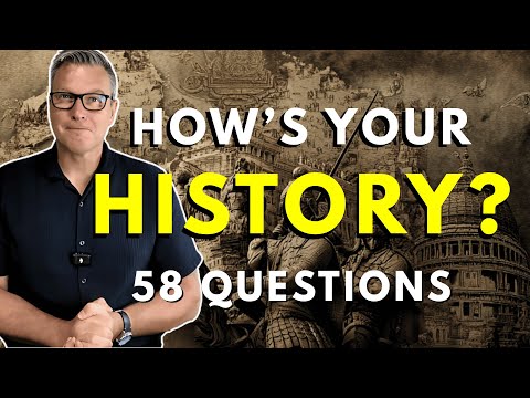 Can You Answer These History Questions?  | 58 Questions on  World History