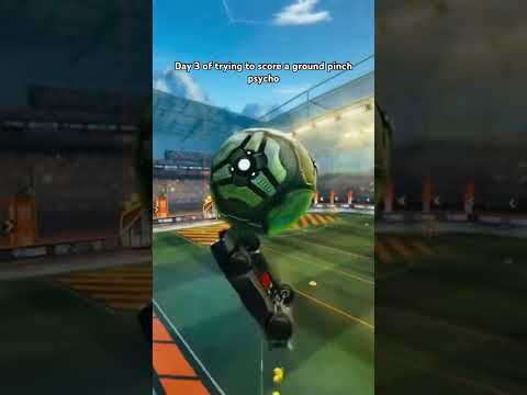 The fourth one was pretty close ! #rocketleague #groundpinch