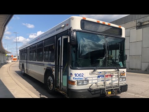 NFTA Metrobus Full Route 24l (AIRPORT LIMITED STOPS) Bus #1062