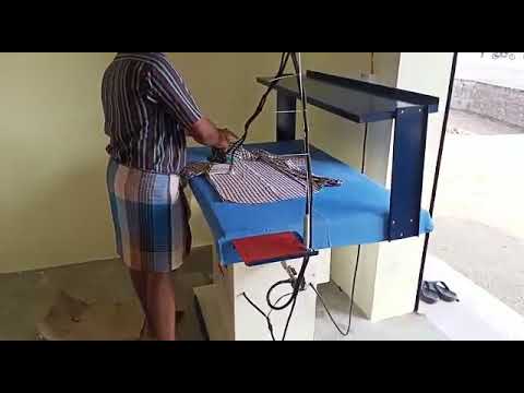 Automatic ironing machine, capacity: 0-1000