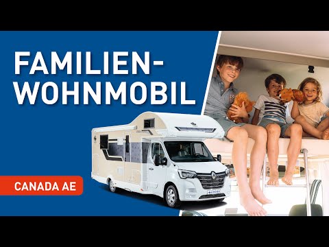 Comfortable family motorhome - the Ahorn Camp Canada AE in detail