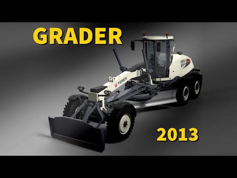 GRADER TEREX 2012