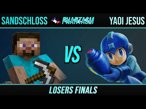 Sandschloss (Steve) vs Chef Yaoi Jesus (Megaman) - Phantasm 152 Losers Finals