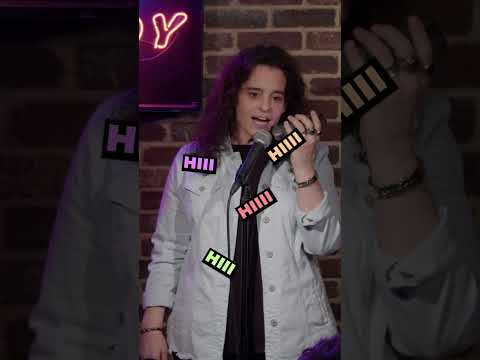 My daughter asking for things during my show