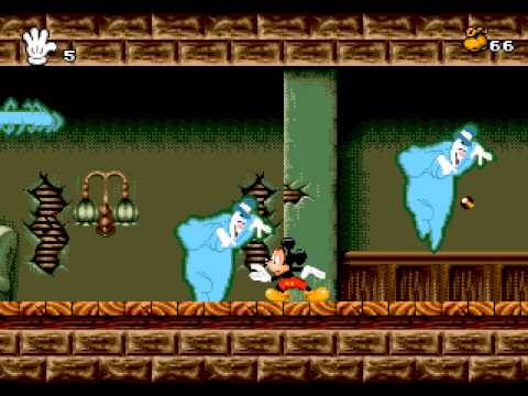 mickey mania the timeless adventures of mickey mouse sega genesis