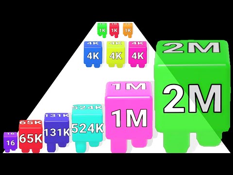 2048 JELLY SHOOTER : Level Up Cube Shooter # ASMY Gameplay