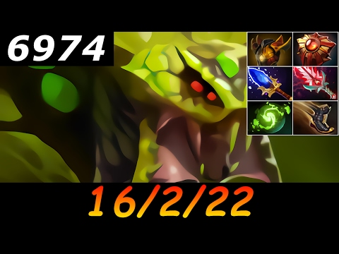 Dota 2 Venomancer 6974 MMR 16/2/22 (Kills/Deaths/Assists) Ranked Full Gameplay