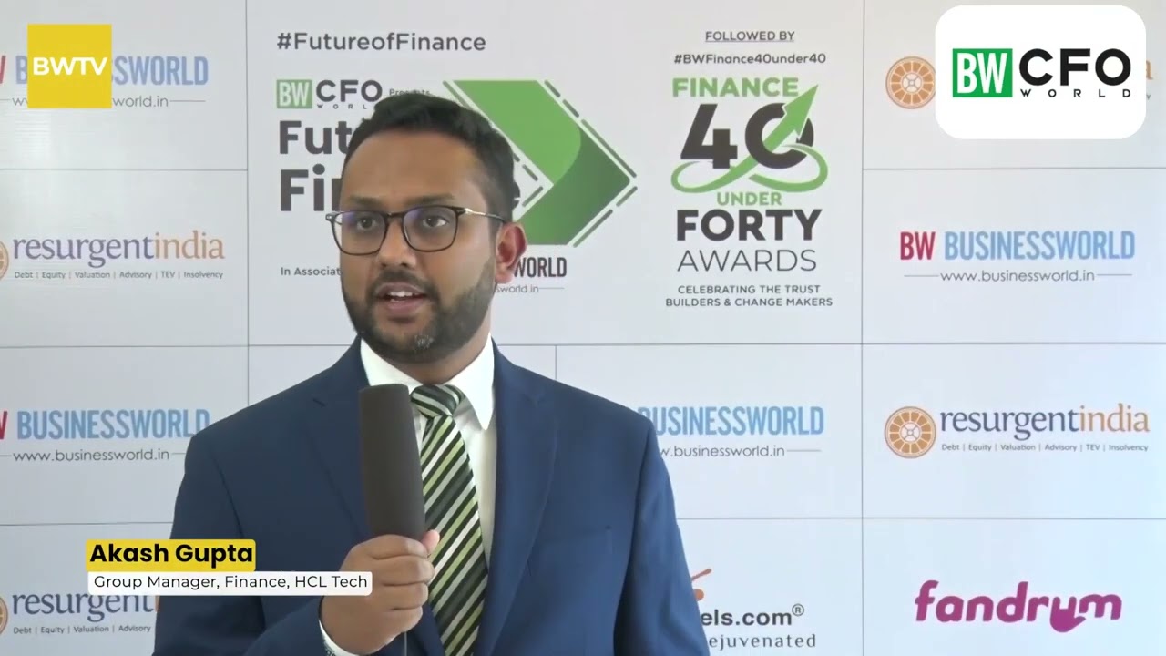 HCLTech at the BW CFO World Finance 40 Under 40 Awards