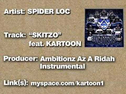 Spider Loc - Skitzo feat. Kartoon