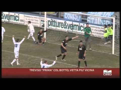 Treviso-Poggibonsi 1-0, servizio Treviso Uno