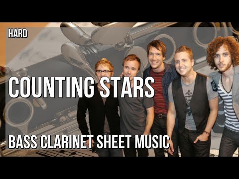 Bass Clarinet Sheet Music: How to play Counting Stars by OneRepublic
