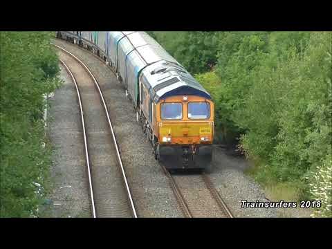GBRf Class 66 No. 66755 on 6E09 Liverpool Biomass Terminal - Drax Aes on 09.08.18 - HD