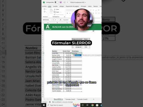 VLOOKUP and IFERROR in #excel 👀