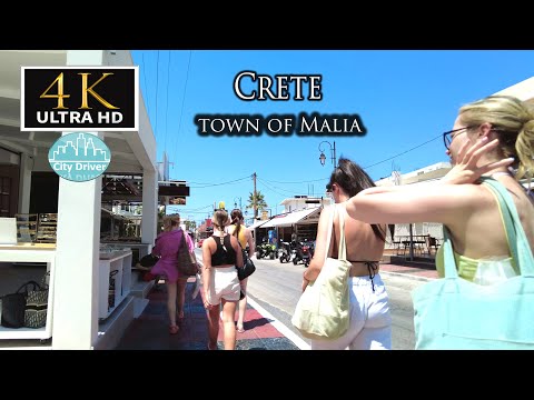 The Truth About Malia, Crete 😲 | 4K Walking Tour – What You Need to Know!