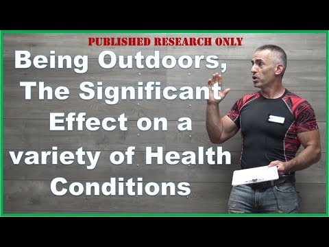 Being Outside, The Significant Effect on a variety of Health Conditions - Vimarsana News