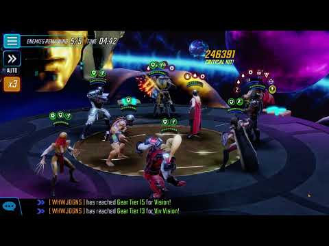 cosmic crucible room 3 critical mutants weapon x vs asgard marvel strike force