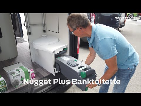 Ford Nugget Wiki - Bedienung der Banktoilette im Nugget Plus
