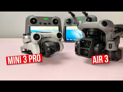 DJI Mini 3 Pro or DJI Air 3? Which is the better drone? When is the upgrade worthwhile? Comparison