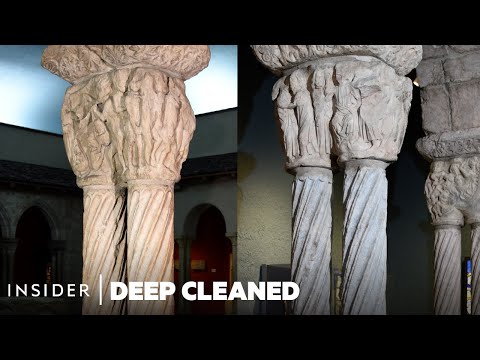 Deep Cleaning Embedded Dirt From Cloisters | Deep Cleaned | Insider