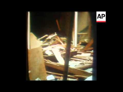 SYND 5 4 76 SEVEN BOMBS EXPLODED IN BELFAST
