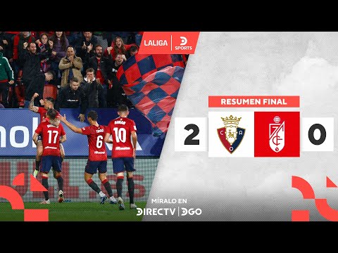 Con dos goles del croata #Budimir, #Osasuna venció a #Granada | Osasuna 2-0 Granada | Resumen
