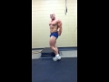 Dave Ostema Bodybuilder Posing Practice