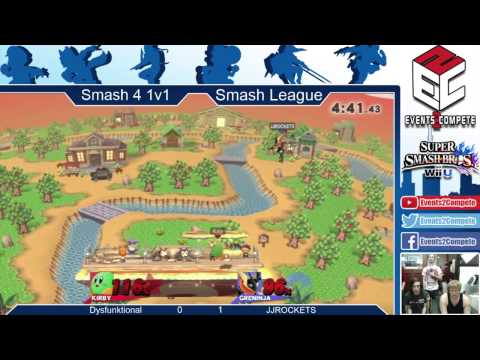 Iowa Smash Tournament Weekly #1 Singles: JJROCKETS (Greninja) vs. Dysfunktional (Kirby) - LB