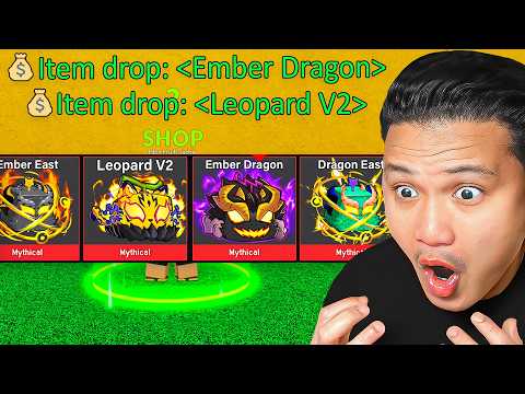 i opened 100 Summer Gifts To Get EMBER Dragon Fruit In Blox Fruits