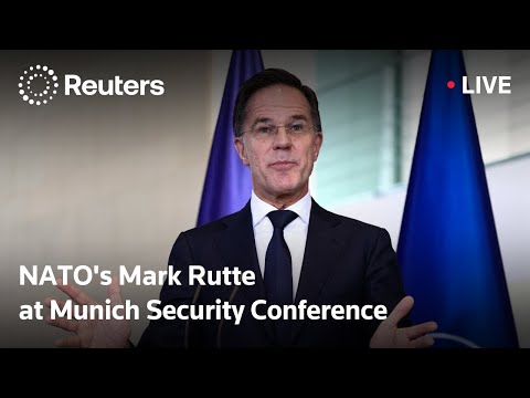 LIVE: NATO's Rutte keynote speech at Munich Security Conference