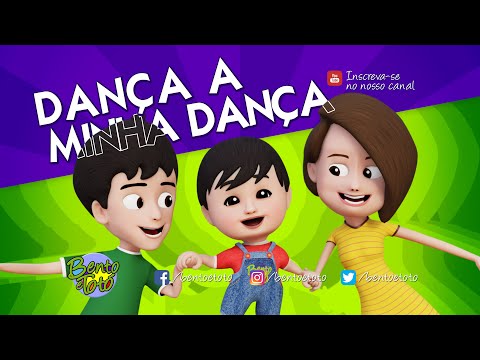 Capa de Bento e Totó - Dança a Minha Dança (Desenho Infantil)