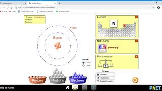 ‪Build an Atom‬  - Interactive simulation