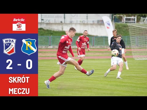 Skrót meczu Betclic 3. Ligi grupy II: Wda Świecie - Wybrzeże Rewalskie Rewal (2:0)