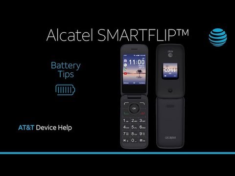 Learn about Battery life of the Alcatel SMARTFLIP | AT&T Wireless