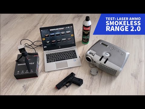 laser ammo: Test & Video: Laser Ammo Smokeless Range 2.0 – Unterhaltung und Trockentraining für Zuhause?