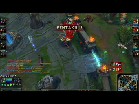 PENTAKILL w/Twitch ADC - *Teamfight Positioning* - 6.24