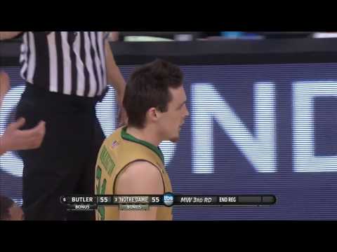 Butler vs. Notre Dame: Pat Connaughton block