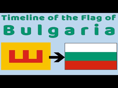 Flag of Bulgaria : Historical Evolution (with the Anthem of Bulgaria: "Mila Rodino")