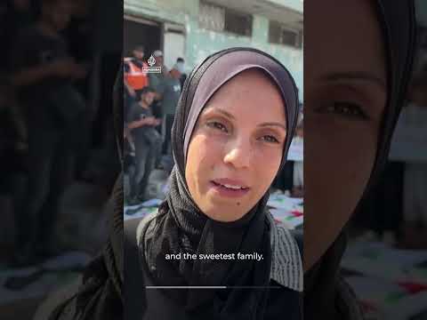 Palestinians mourn loved ones in mass funeral in Gaza City