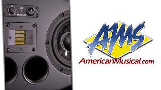 Video thumbnail for Adam Audio A77X - Adam Audio Powered Studio Monitors by American Musical Supply