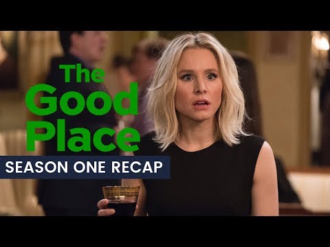 A handy 90-second recap of season one of The Good Place