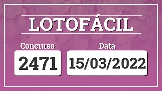 Capa de LOTOFÁCIL 2471